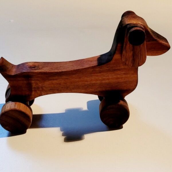 BAGHI Rollspielzeug aus upcycling Akazienholz