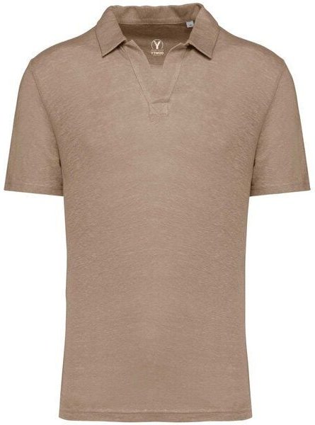 YTWOO Herren Polohemd aus 100% Leinen