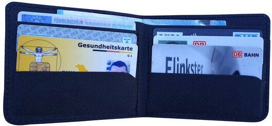 NEU PAPERO Papier kleiner Slim Portemonnaie Geldbörse Geldbeutel Vegan