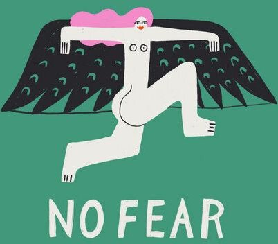 Photocircle Poster / Leinwandbild - No Fear