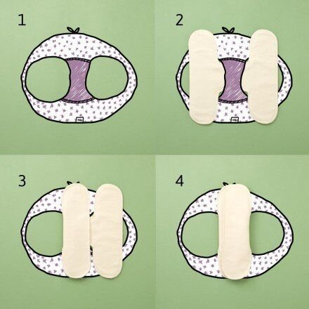 Kulmine Stoffslipeinlage • Hela • 2 Größen