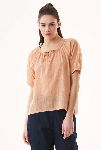 ORGANICATION Bluse aus Bio-Baumwoll-Voile