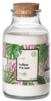 We Love Candles Duftkerze GoGreen "Follow the Sun" aus Sojawachs, 100% vegan