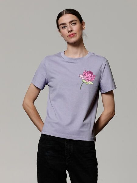 watapparel T-Shirt Frauen Blume