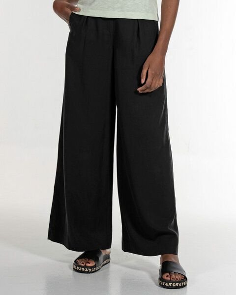 Alma & Lovis Feine Marlenehose aus fließendem Tencel / Leinen | Marlene