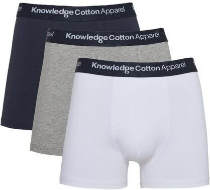 KnowledgeCotton Apparel 3er Pack Boxershorts - solid colored underwear