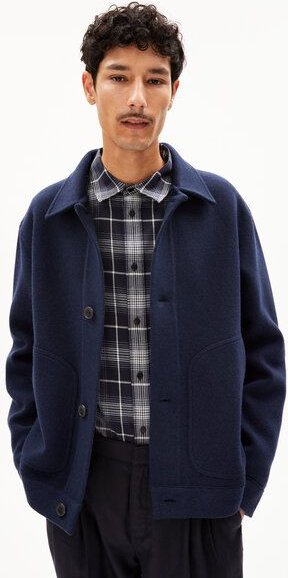 Thumbnail - ARMEDANGELS LUCIAAN - Herren Jacke Relaxed Fit aus Bio-Woll Mix