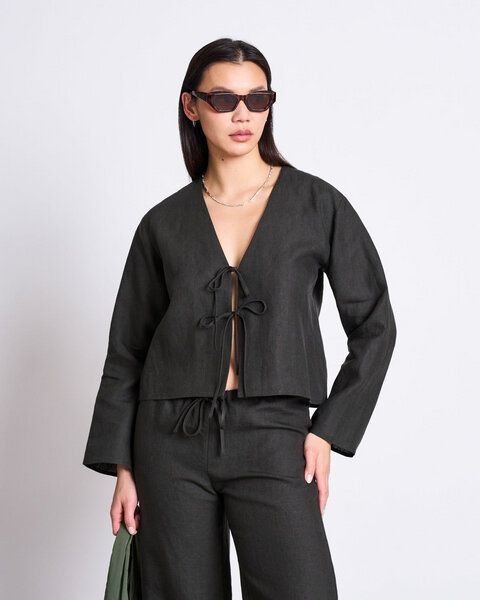 JAN 'N JUNE LEINEN BLUSE SKAGEN