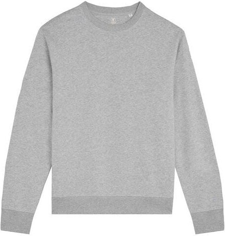 YTWOO Essential Comfort: Unisex Terry Sweatshirt mit Rundhalsausschnitt