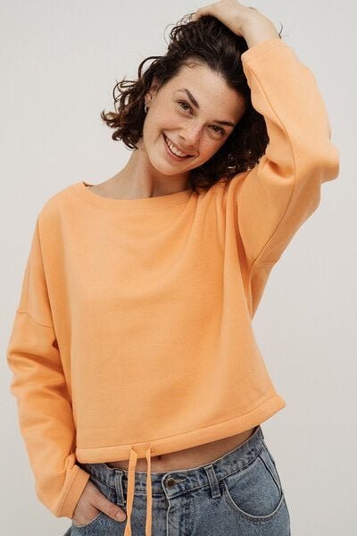 Kultgut Biofair- Kuscheliger Cropsweater / AMY