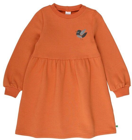 Fred's World by Green Cotton "Green Cotton" Sweatshirt-Kleid mit Vogel