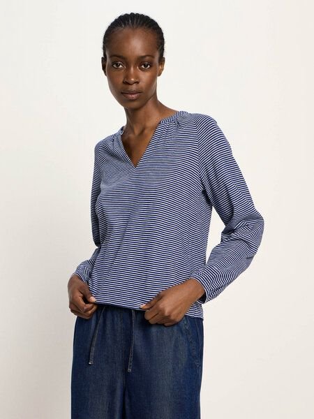 LANIUS Blusenshirt (GOTS) aus Bio-Baumwolle