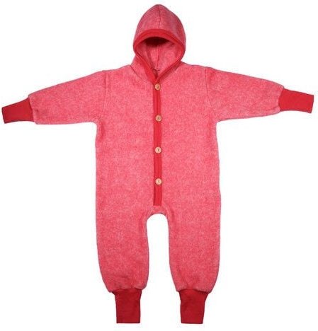 Cosilana Kleinkinder Fleece Overall kbT Schurwolle Bio Baumwolle