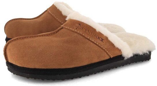 Lammbock Lammfell Pantoffeln Woolson Hausschuhe in Komfortweite