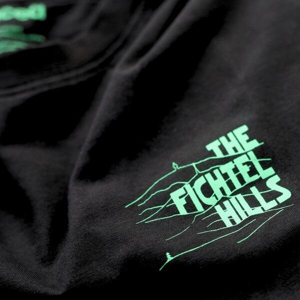 picea (by bleed) The Fichtel Hills T-Shirt Schwarz