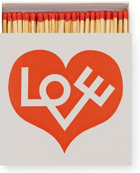 Archivist Love Heart Matchbox Streichhölzer