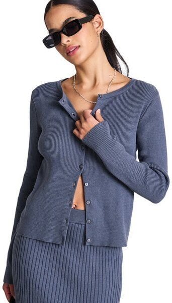 Thumbnail - JAN 'N JUNE Crewneck Cardigan GLIMT