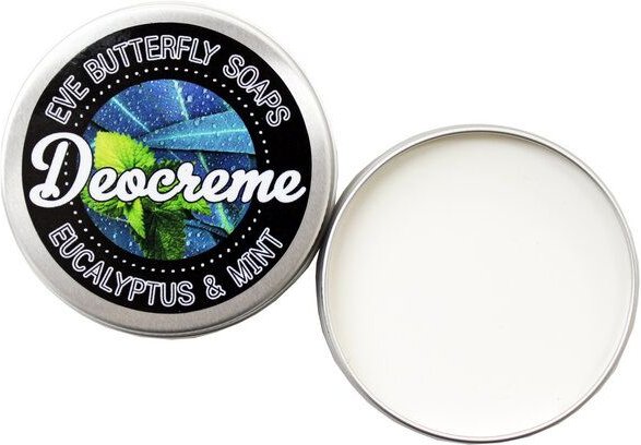 Eve Butterfly Soaps Deocreme "Eucalyptus & Mint" - 100% natürlich und vegan