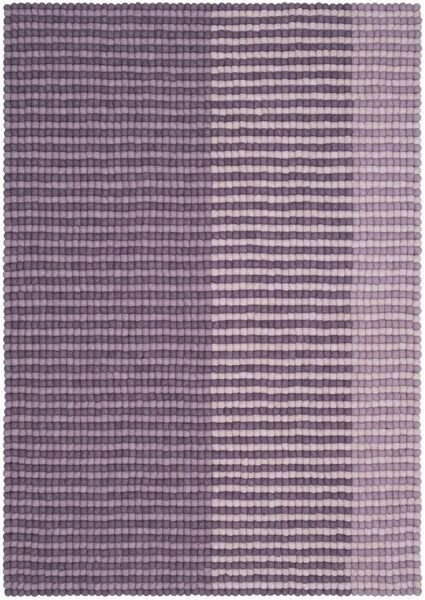 myfelt Filzkugelteppich Whisper rechteckig, 100% Schurwolle