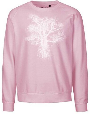 Peaces.bio - handbedruckte Biomode Bio Damen Sweatshirt Loose Fit Chestnut