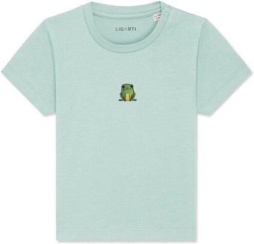LIGARTI Babyshirt - Nils der Frosch
