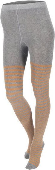 grödo Damen Strumpfhose Ringel Bio Baumwolle Elasthan