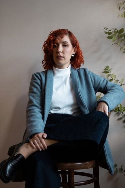 Ecostories Cardigan Kuschelwerk aus 100% Biobaumwollfleece