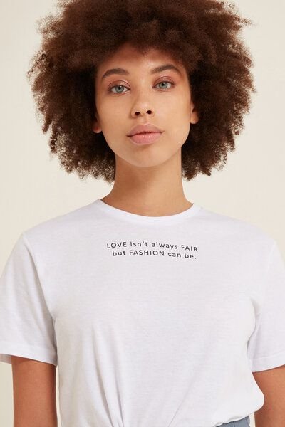 SABINNA Bio-Baumwolle T-shirt: Love Fair Fashion
