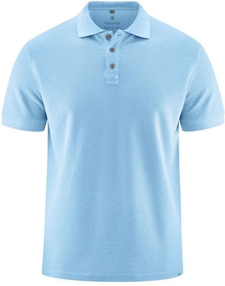 HempAge Herren Poloshirt Hanf/Biobaumwolle
