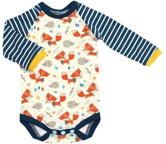 Sternchenwolke BIO Body Fuch und Igel