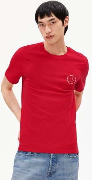 ARMEDANGELS JAAMES SMILEY Herren Regular T-Shirt aus Bio-Baumwolle