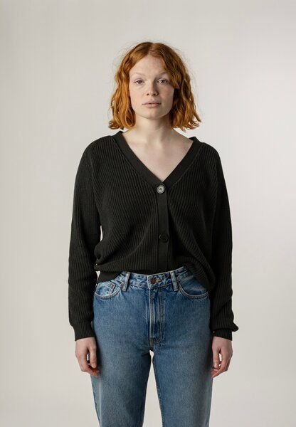 ettics studio cardigan peat