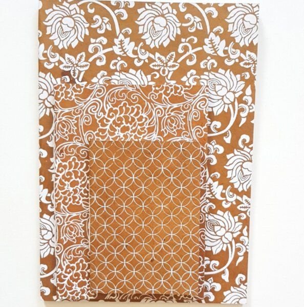 BAGHI Notizbuch Set mit Cover aus handgeschöpftem Papier