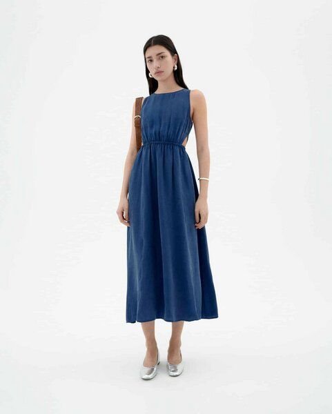 thinking mu Kin - Damen Kleid aus Cupro