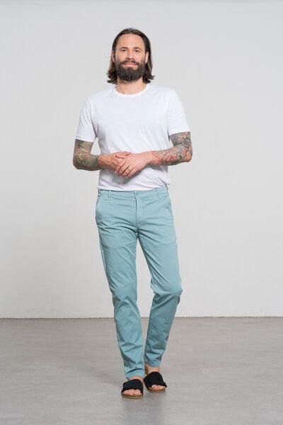 Thumbnail - Feuervogl fv-Las:se | Chino | Soft Cotton | Slim Fit