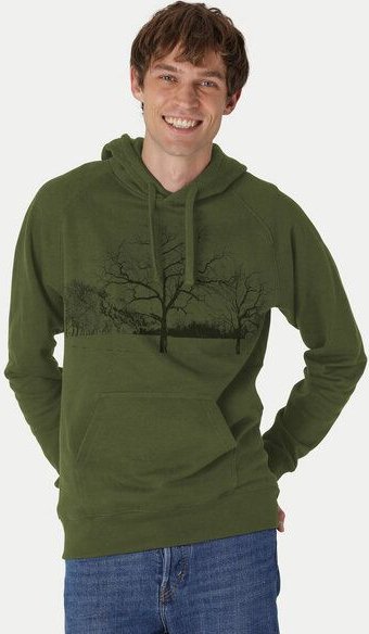 Peaces.bio - handbedruckte Biomode Herren Kapuzenpulli Landscape