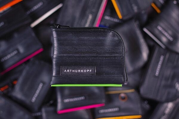 ARTHURKOPF Portemonnaie aus Fahrradschlauch