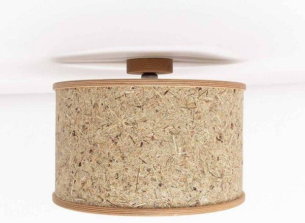 ALMUT von Wildheim Nachhaltige Deckenlampe aus 100% Tiroler Almheu. Hand made in the Alps