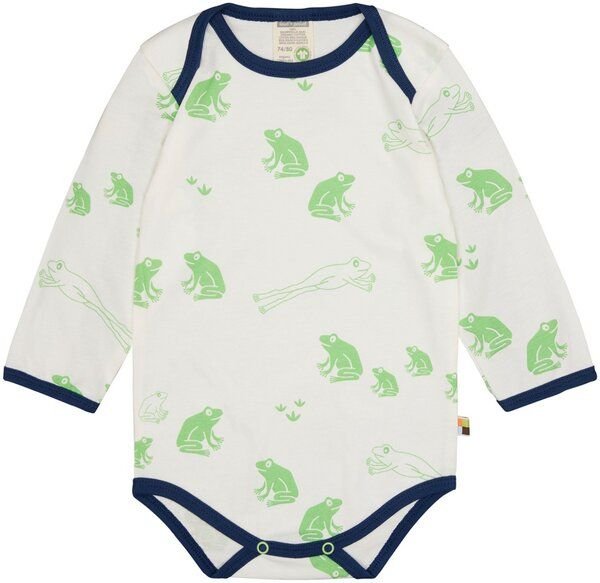 loud + proud Babys & Kinder Body langarm Druck, GOTS-zertifiziert