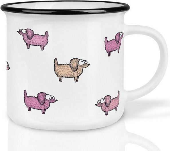 LIGARTI Keramiktasse – Pudel Rudel