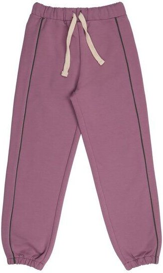 Jogginghose Bio-Baumwolle elastisch – Walkiddy, einfarbig Lila | weich, robust, hautfreundlich, nachhaltig produziert, v...