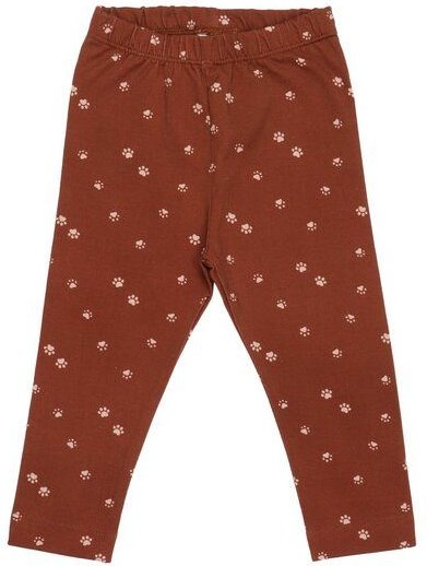 Bio Paw-Leggings von Walkiddy - Kindermode mit Pfoten-Print, GOTS-zertifizierte Bio-Baumwolle, allergikerfreundlich, fai...