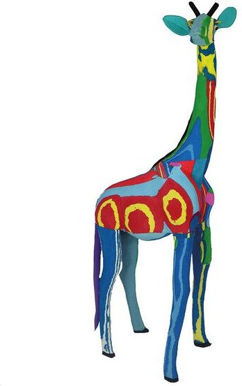 Ocean Sole Tierfigur Giraffe aus Flipflops