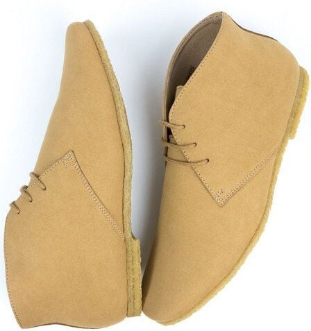 Will's Vegan Shop Crepe Sole Desert Boots Veganes Wildleder Herren