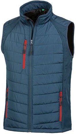Result Genuine Recycled Atmungsaktive Wasserabweisende Weste Bodywarmer bis Gr. 4XL Wattiert