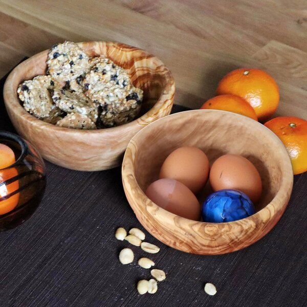 NATUREHOME Schale Olivenholz ca. 10 bis 30 cm