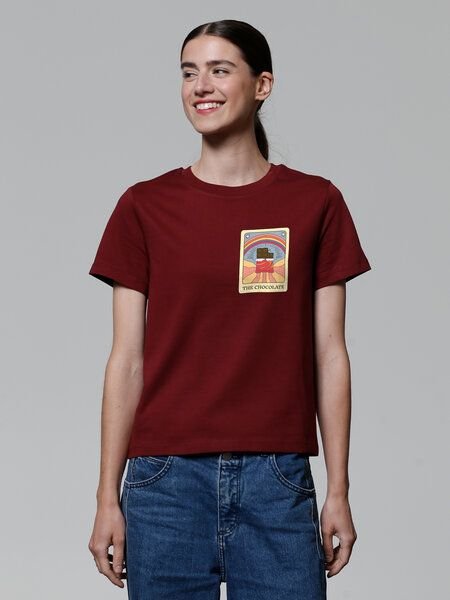 watapparel T-Shirt Frauen Tarot The Chocolate