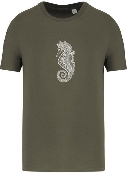 Brandless Basic Bio T-Shirt Nr.4 Seepferd 155g/m² XXS - 5 XL