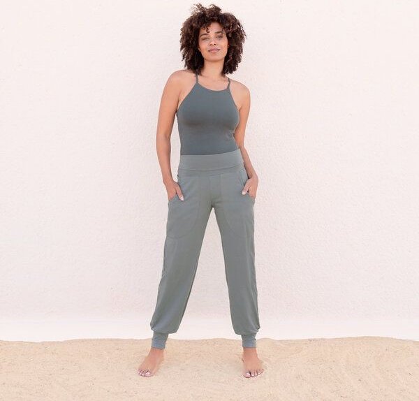 Jaya MANU - Damen - Top für Yoga aus Biobaumwolle