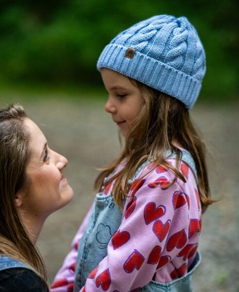 Kopyto Schafskind Mütze 100% RWS Merinowolle Kinder